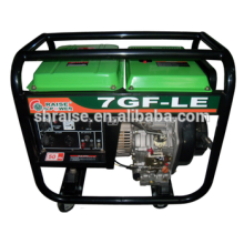 Hot-sale Household Portable silencioso cooper single-cylinder 4 tempos Diesel 6KVA Generator